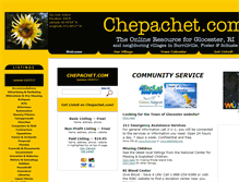 Tablet Screenshot of chepachet.com